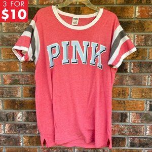 ❤️‍🔥3 For $10❤️‍🔥 PINK Victoria's Secret Campus Tee Shirt